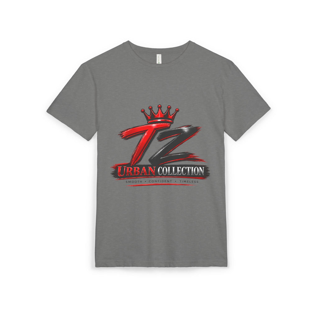 TZ Urban Collection T-Shirt – Red & Black Crown Streetwear Tee