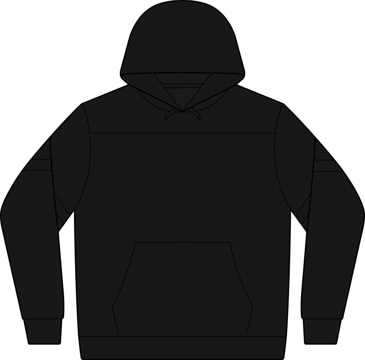 Colorblock Fleece Hoodie — Drive Pullover