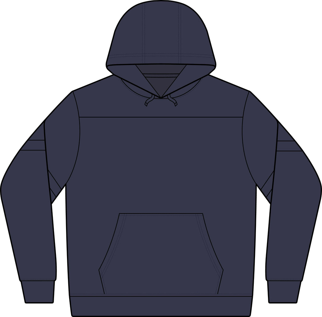Colorblock Fleece Hoodie — Drive Pullover