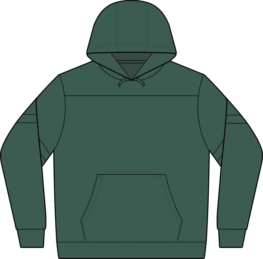 Colorblock Fleece Hoodie — Drive Pullover