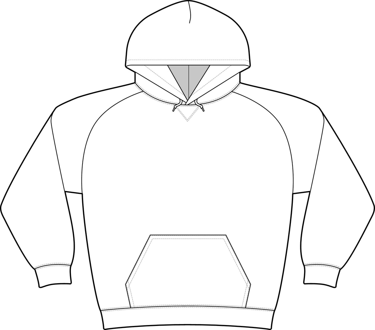Drive Fleece Pullover Hoodie - Urban Collection Logo Hoodie