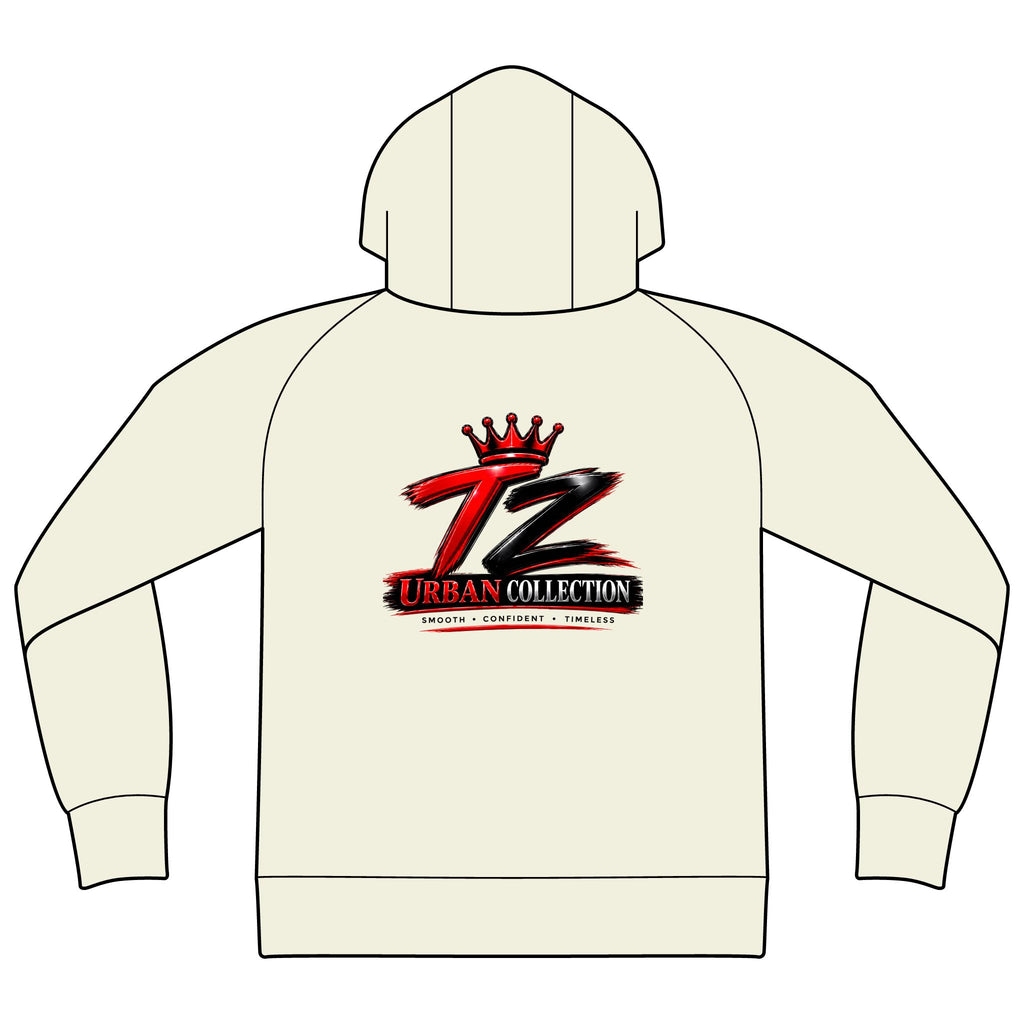 Urban Z Crown Logo Hoodie — Streetwear Pullover Hoodie