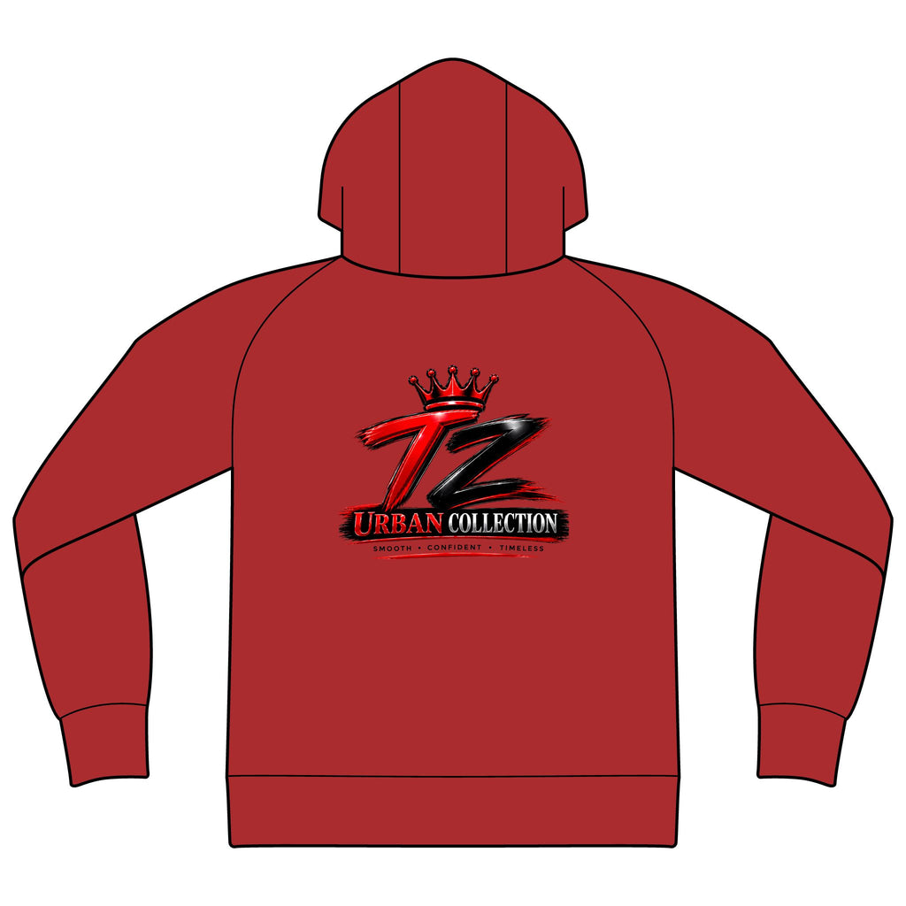 Urban Z Crown Logo Hoodie — Streetwear Pullover Hoodie
