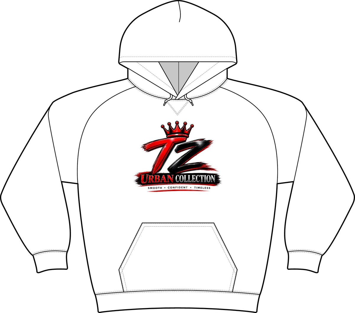 Drive Fleece Pullover Hoodie - Urban Collection Logo Hoodie