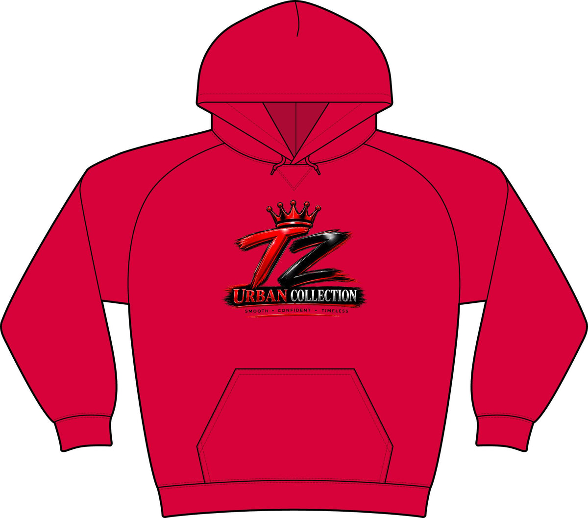 Drive Fleece Pullover Hoodie - Urban Collection Logo Hoodie
