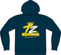 King TZ Urban Collection Hoodie — Olive Logo Hooded Sweatshirt