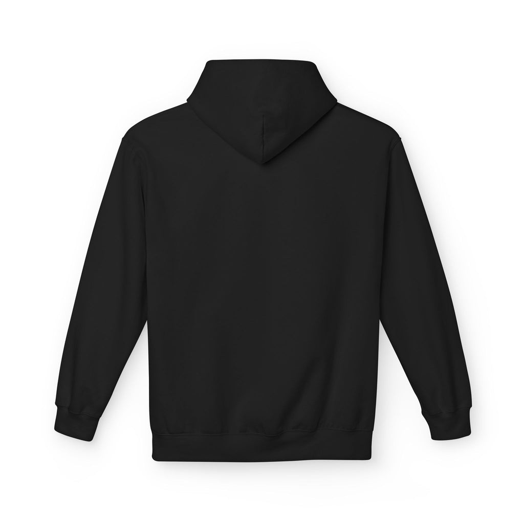 Z Lightning Graphic Hoodie — Red & Black Brushstroke Logo