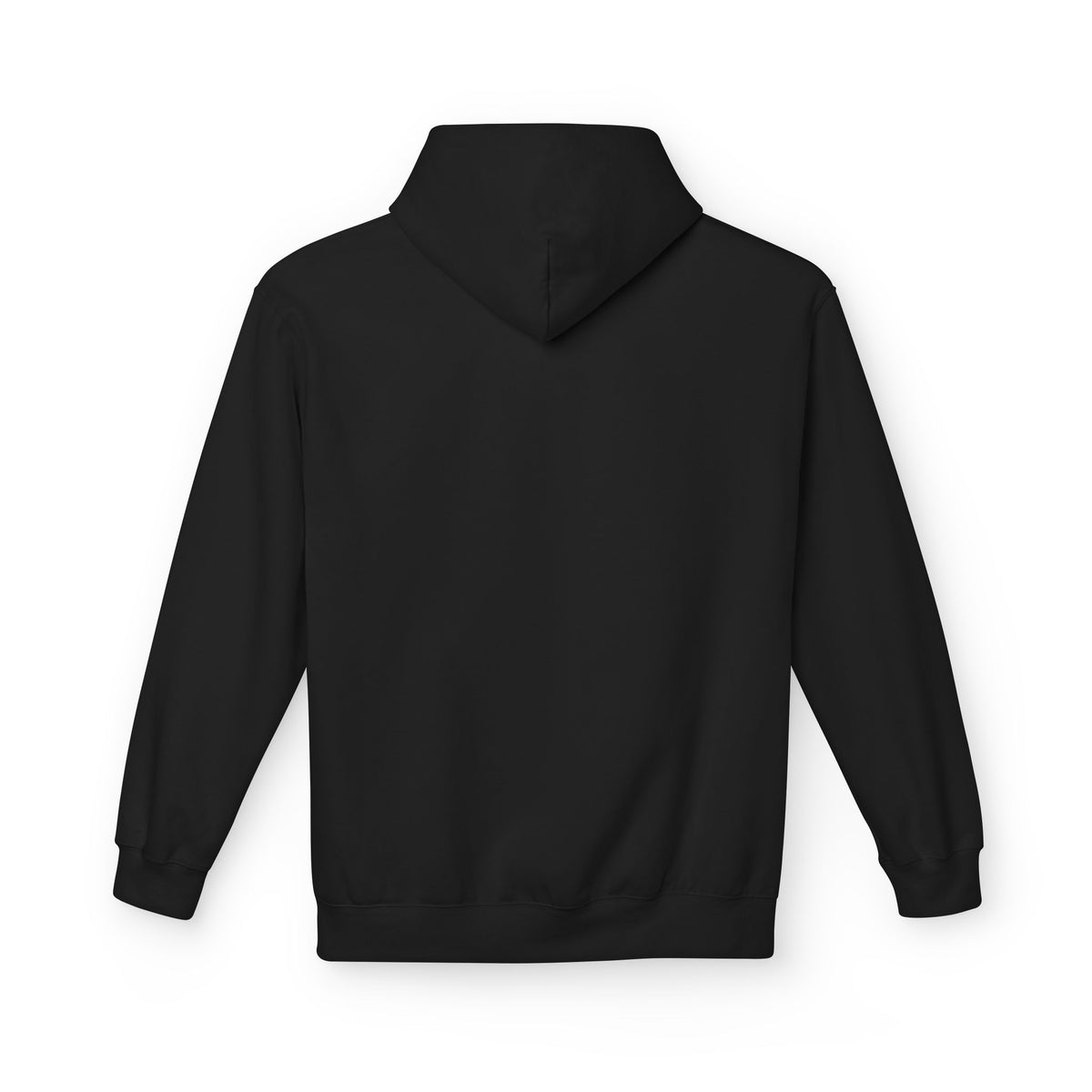 Z Lightning Graphic Hoodie — Red & Black Brushstroke Logo