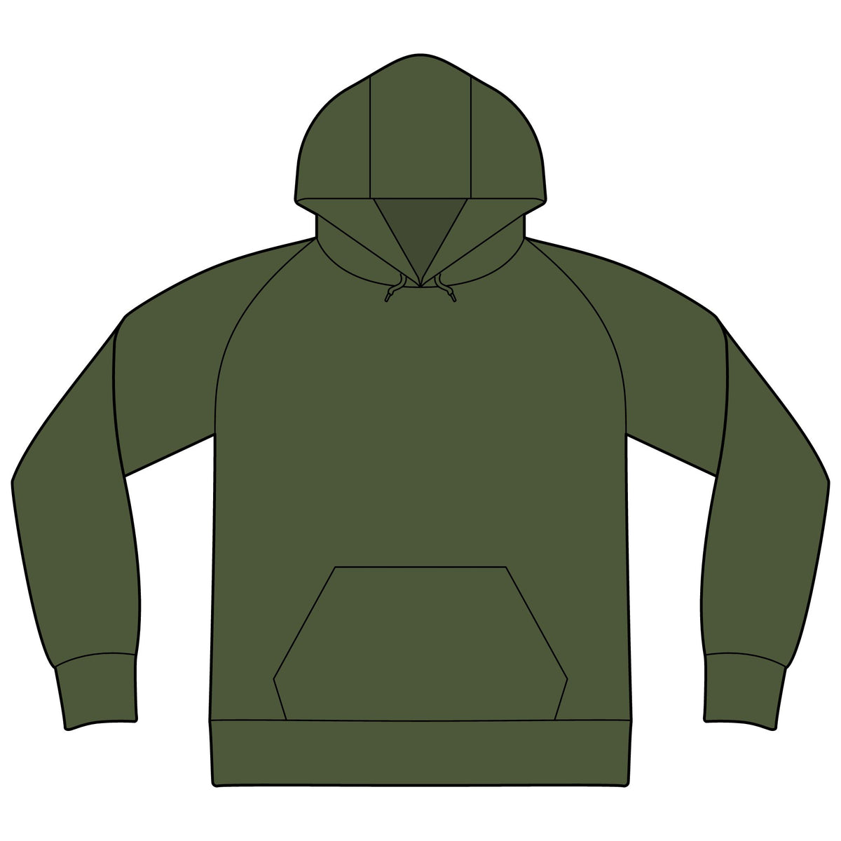 Urban Z Crown Logo Hoodie — Streetwear Pullover Hoodie