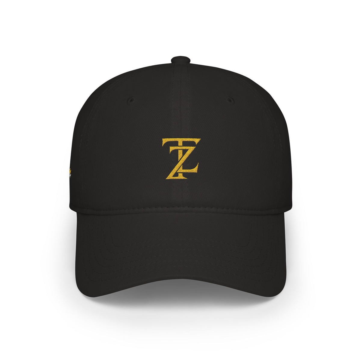 Embroidered 'Z' Low Profile Baseball Cap - Classic Gold Monogram Hat