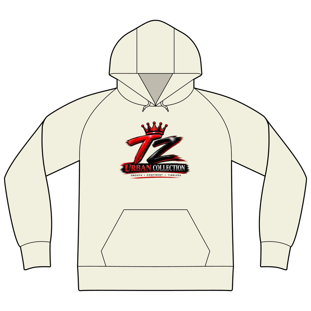 Urban Z Crown Logo Hoodie — Streetwear Pullover Hoodie