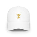 Embroidered 'Z' Low Profile Baseball Cap - Classic Gold Monogram Hat