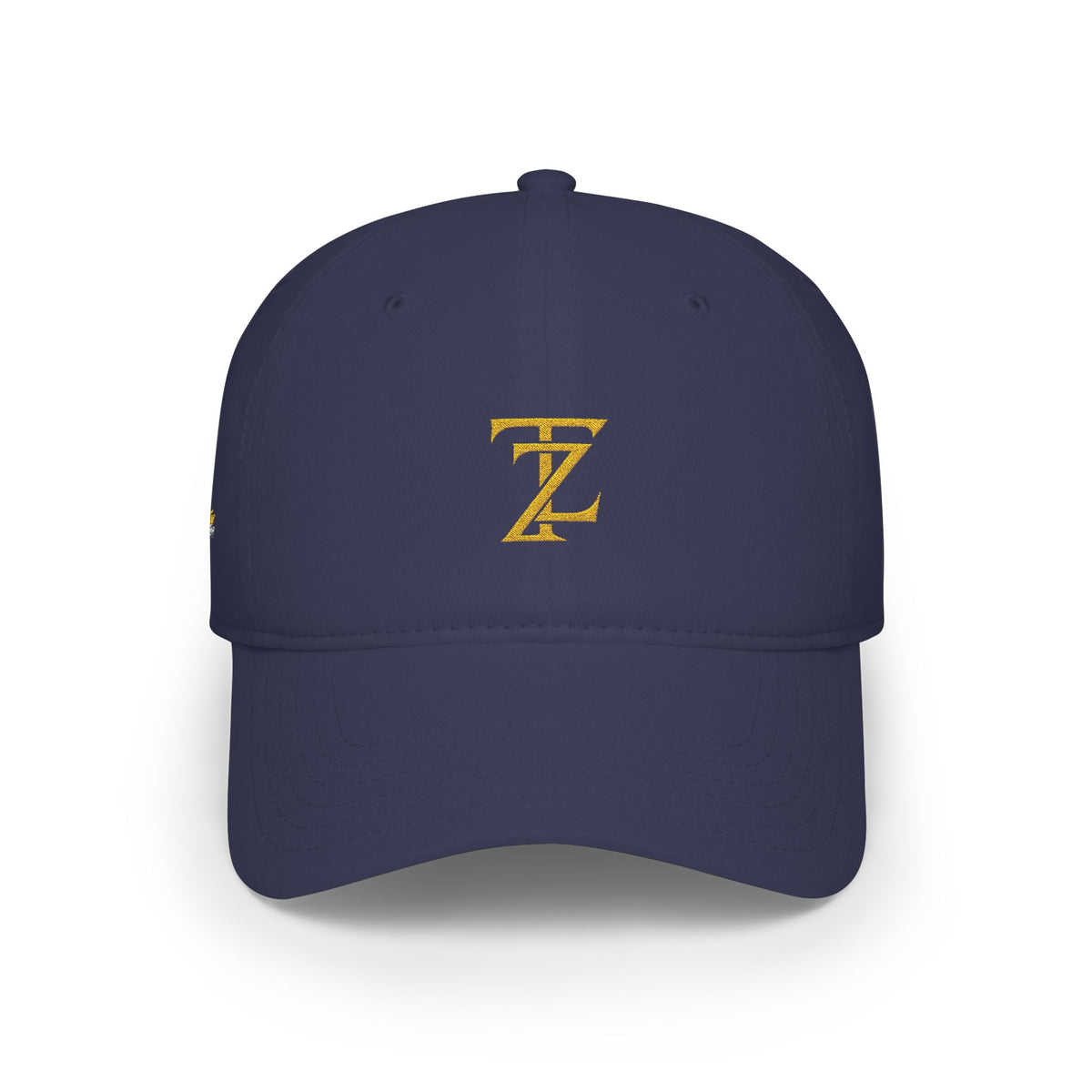 Embroidered 'Z' Low Profile Baseball Cap - Classic Gold Monogram Hat